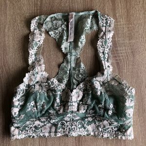 Free people racerback bralette